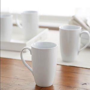 Pottery barn latte mugs